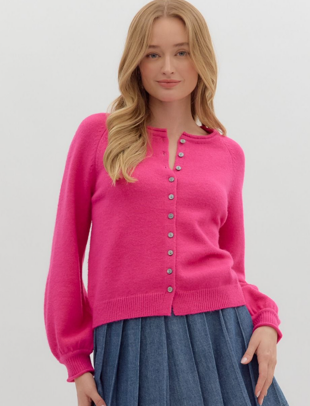 Piper Pink Cardigan
