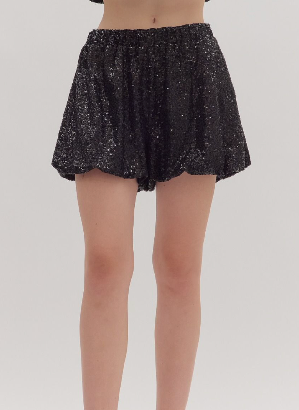 Lump Of Coal Sequins Party Shorts
