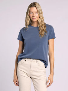 Asher Tee - Vintage Indigo