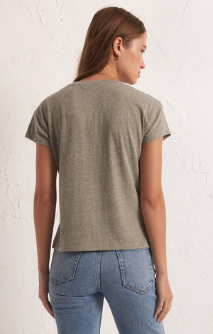 Modern Tri-Blend Crew Neck Tee - Willow