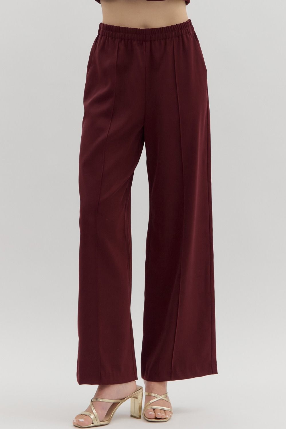 Burgundy Trouser Pant