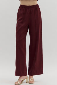 Burgundy Trouser Pant