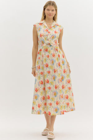Cosmo Fields Midi Dress