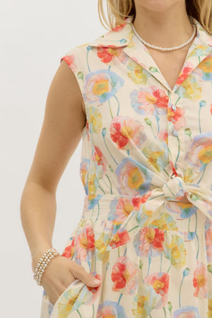 Cosmo Fields Midi Dress