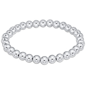 Classic Bead Bracelet - Silver