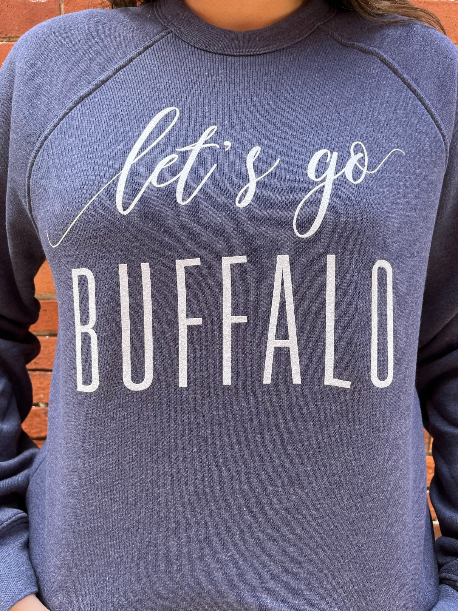 Let's Go Buffalo Crewneck Sweatshirt - Molly + Kate 
