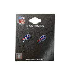 NFL Bills Logo Earrings