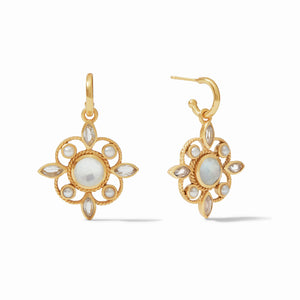 Monaco Hoop & Charm Earring