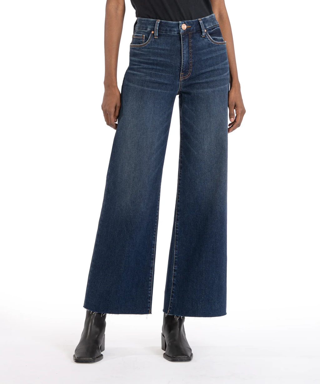 Meg High Rise Fab Ab Wide Leg Raw (Exhibited Wash)