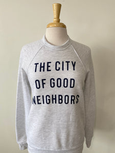 The City of Good Neighbors - Ash/Navy - Molly + Kate 