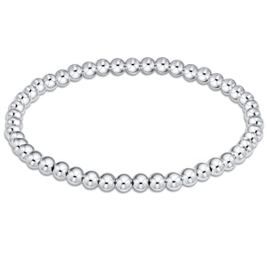 Classic Bead Bracelet - Silver