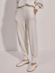 The Relaxed Pant 25" - Ivory Marl