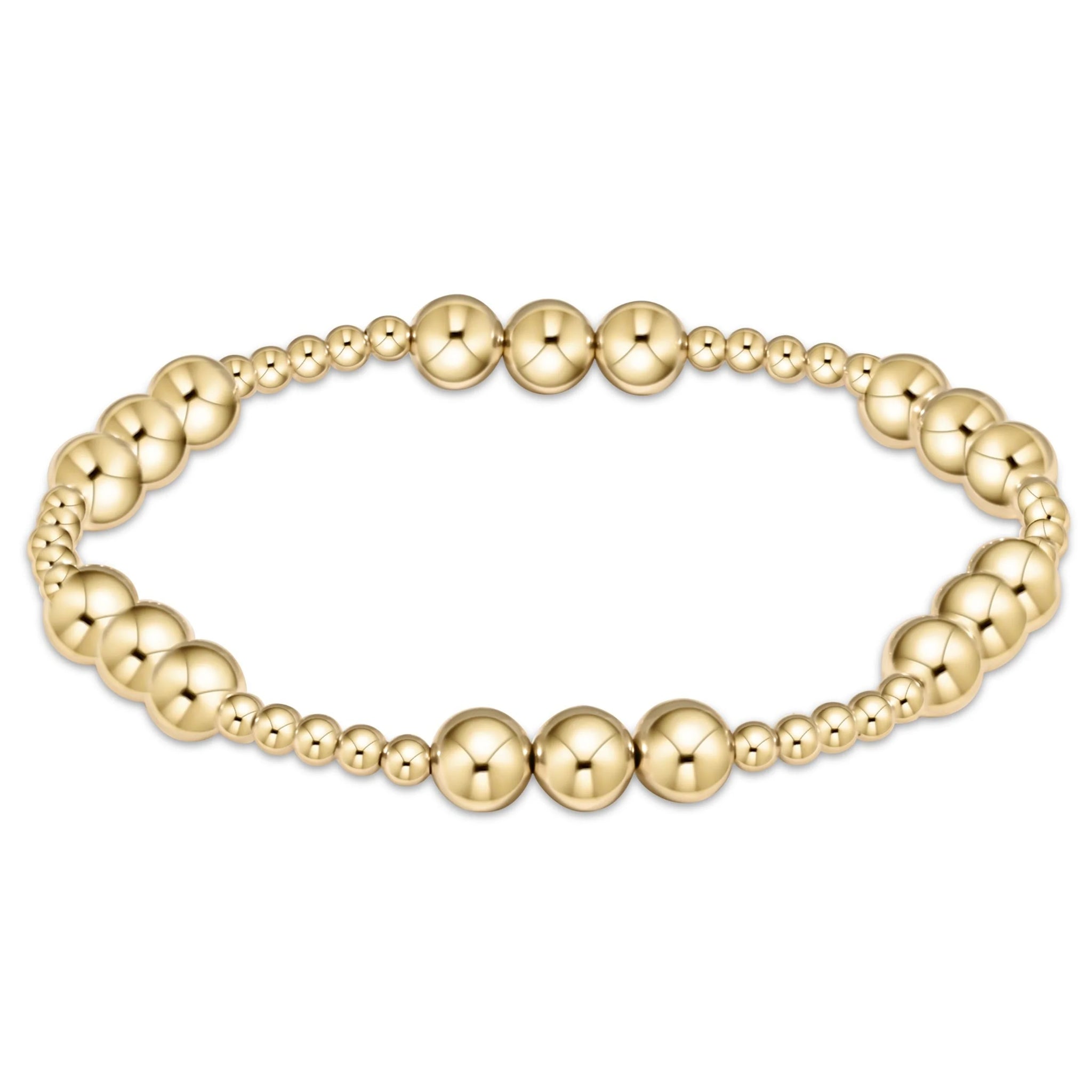 Joy Pattern Bracelet - Gold