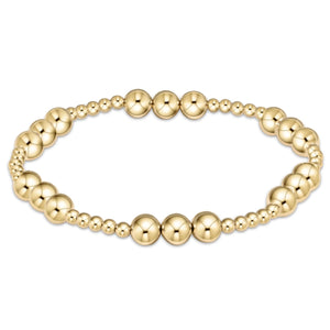 Joy Pattern Bracelet - Gold