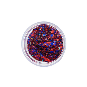 Galexie Glister Red & Blue