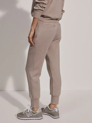 The Slim Cuff Pant 25" - Taupe Marl