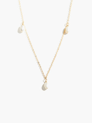 Triple Pearl Necklace