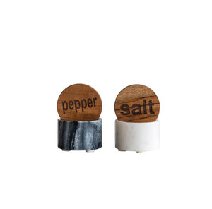 Salt + Pepper Pinch Pot - Molly + Kate 