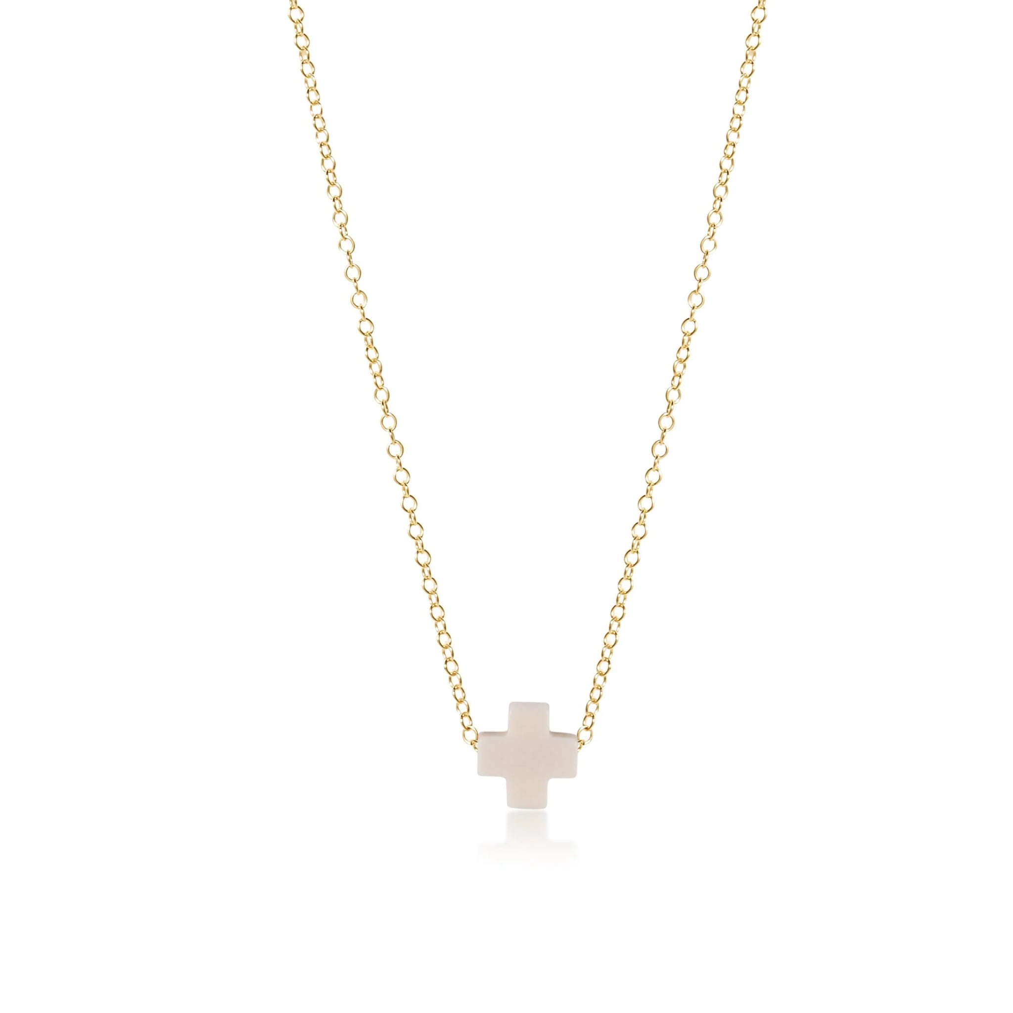 Signature Cross Necklace - Molly + Kate 