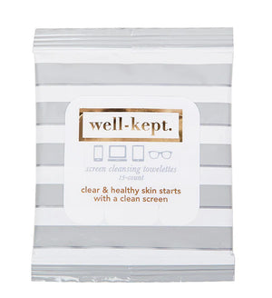 Well-Kept. Screen Cleansing Towelettes - Molly + Kate 