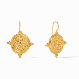 Quatro Coin Earring - Molly + Kate 