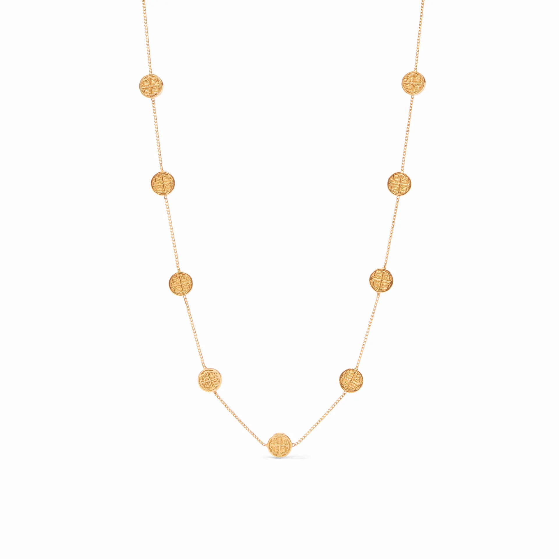 Valencia Delicate Station Necklace - Molly + Kate 