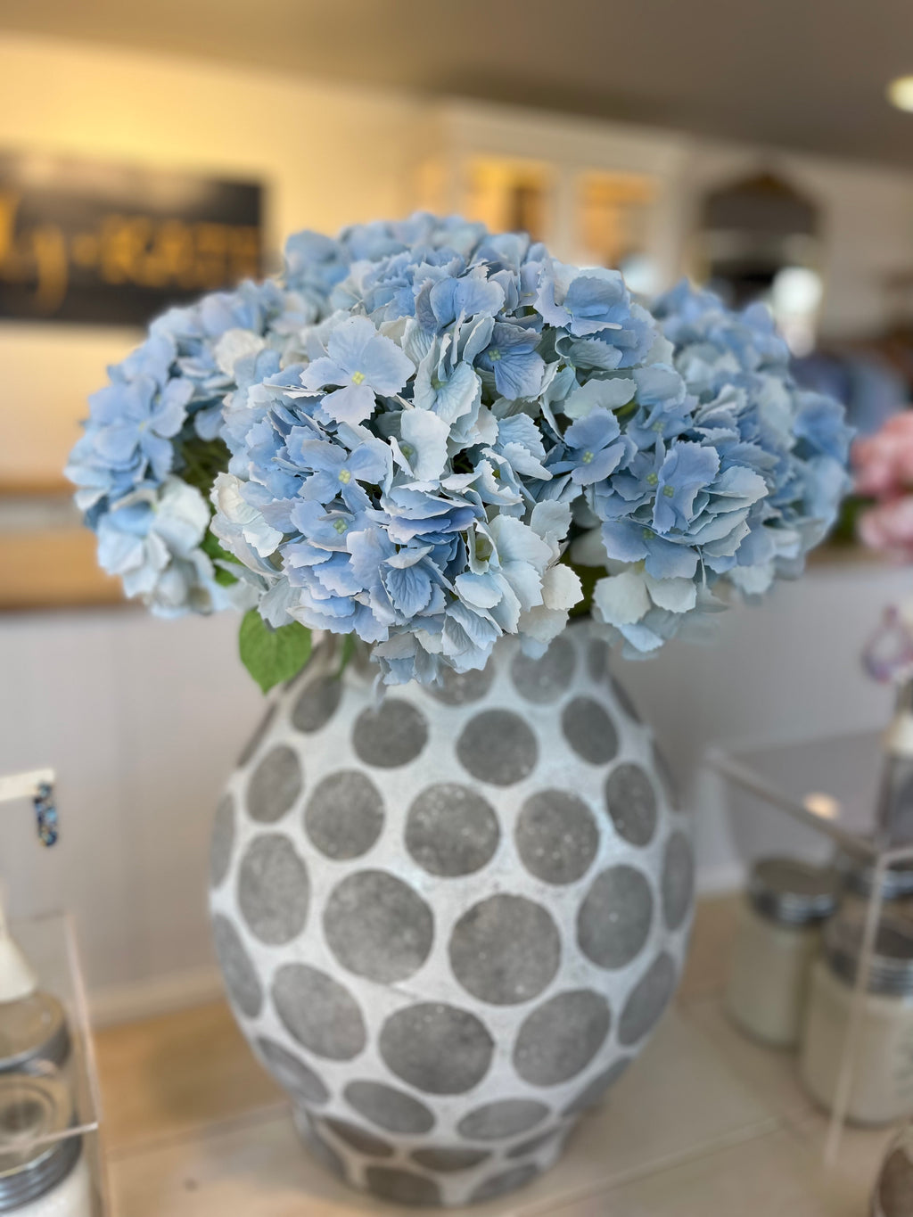 20 " Real Touch Hydrangea Stem - Molly + Kate 