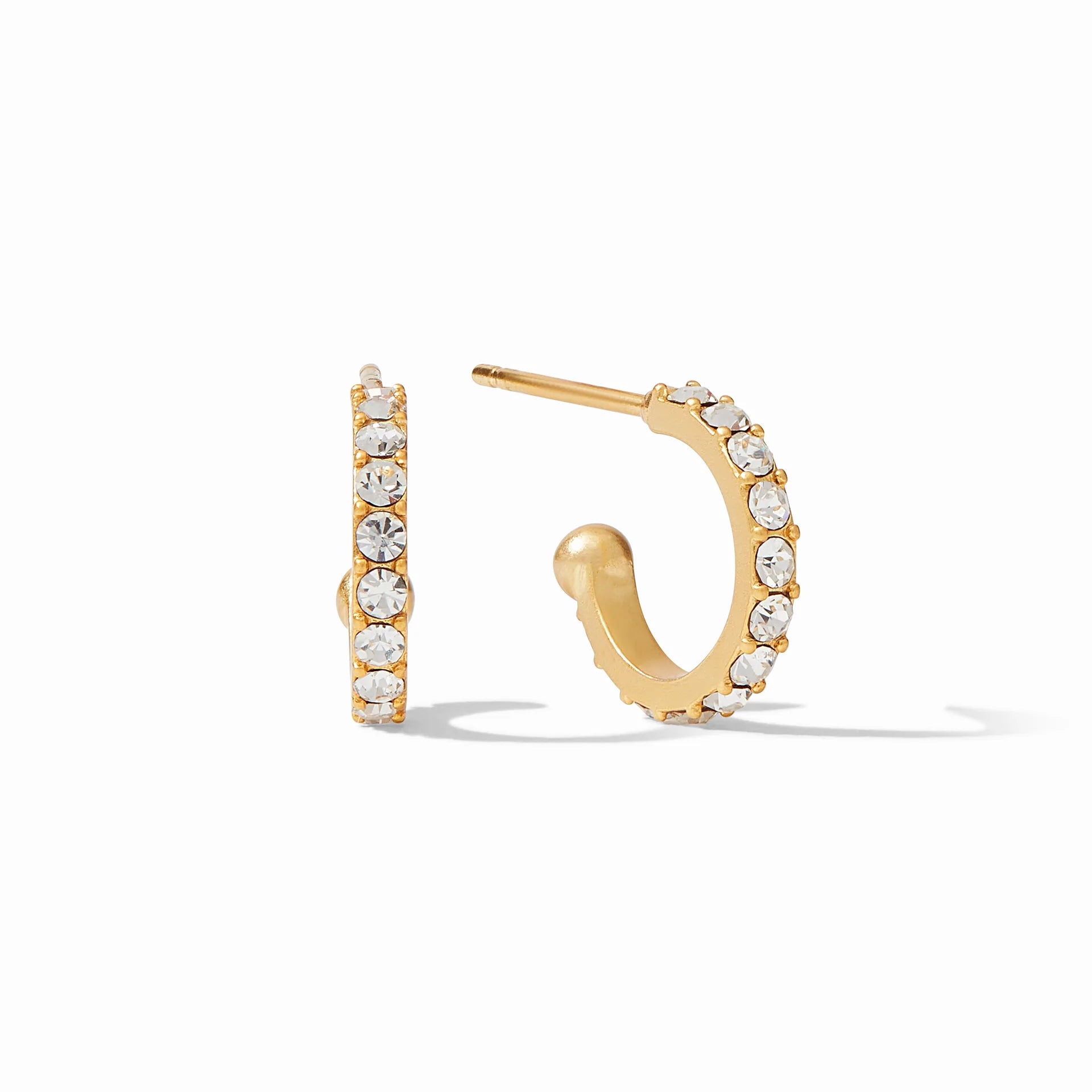 Odette Pearl Hoop & Charm Earring - Molly + Kate 