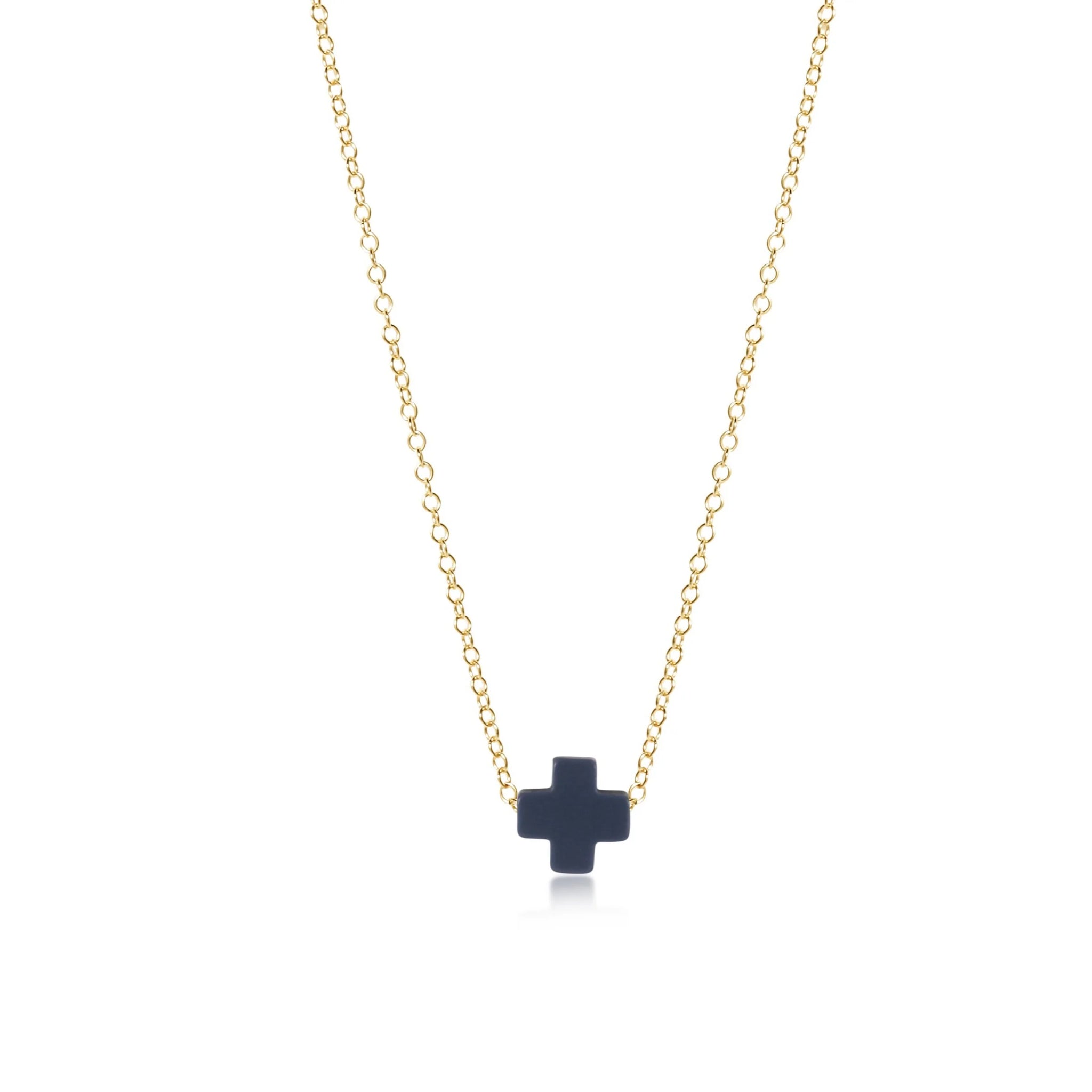 Signature Cross Necklace - Molly + Kate 
