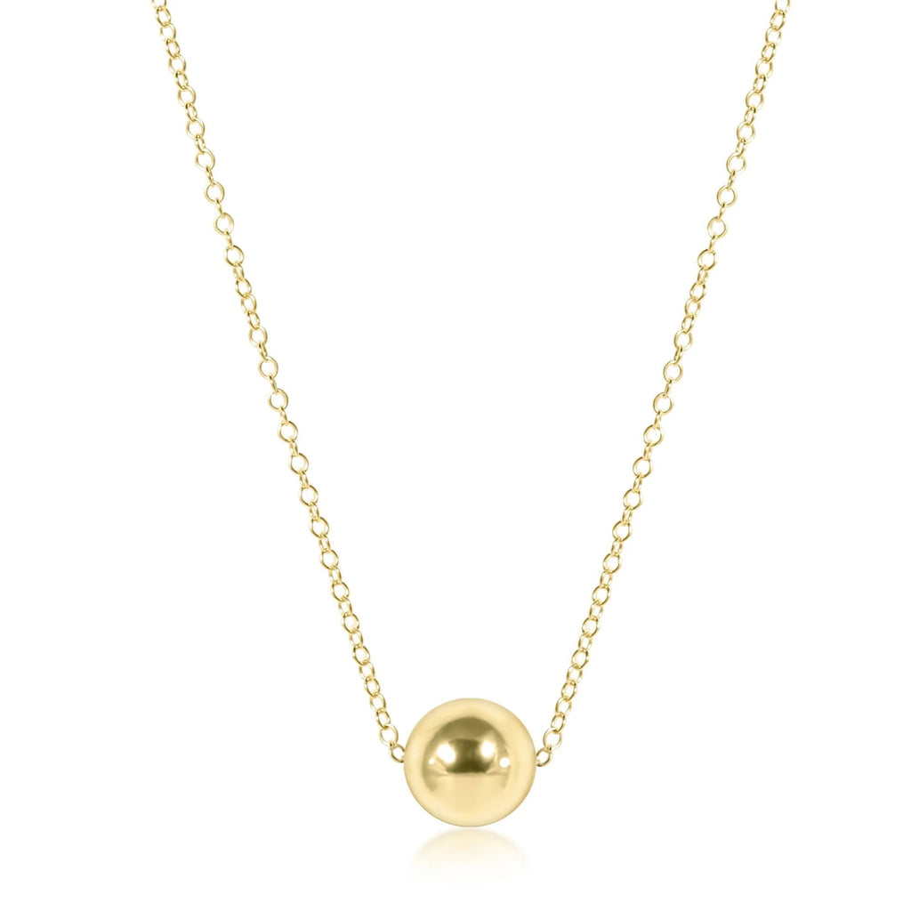 Classic Gold Bead Necklace - Molly + Kate 