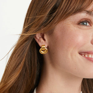 Avalon Doorknocker Earring - Molly + Kate 